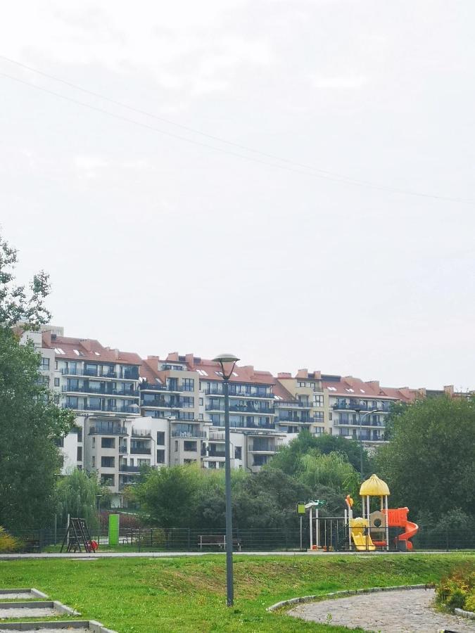 Villa Garden Paryski Ольштин Екстер'єр фото